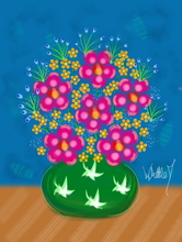 Load image into Gallery viewer, My Emerald Vase