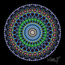 Load image into Gallery viewer, Blue Eye Mandala