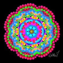 Load image into Gallery viewer, Flower Within a Flower Mandala 
