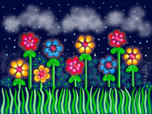 Load image into Gallery viewer, Midnight in the Garden