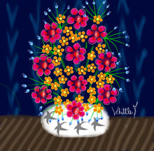 Load image into Gallery viewer, Ten Pink Flowers