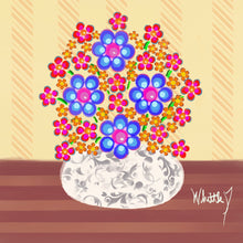 Load image into Gallery viewer, Pink and Blue Blossoms