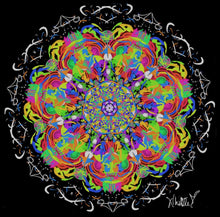 Load image into Gallery viewer, Psychedelic Bloom Mandala
