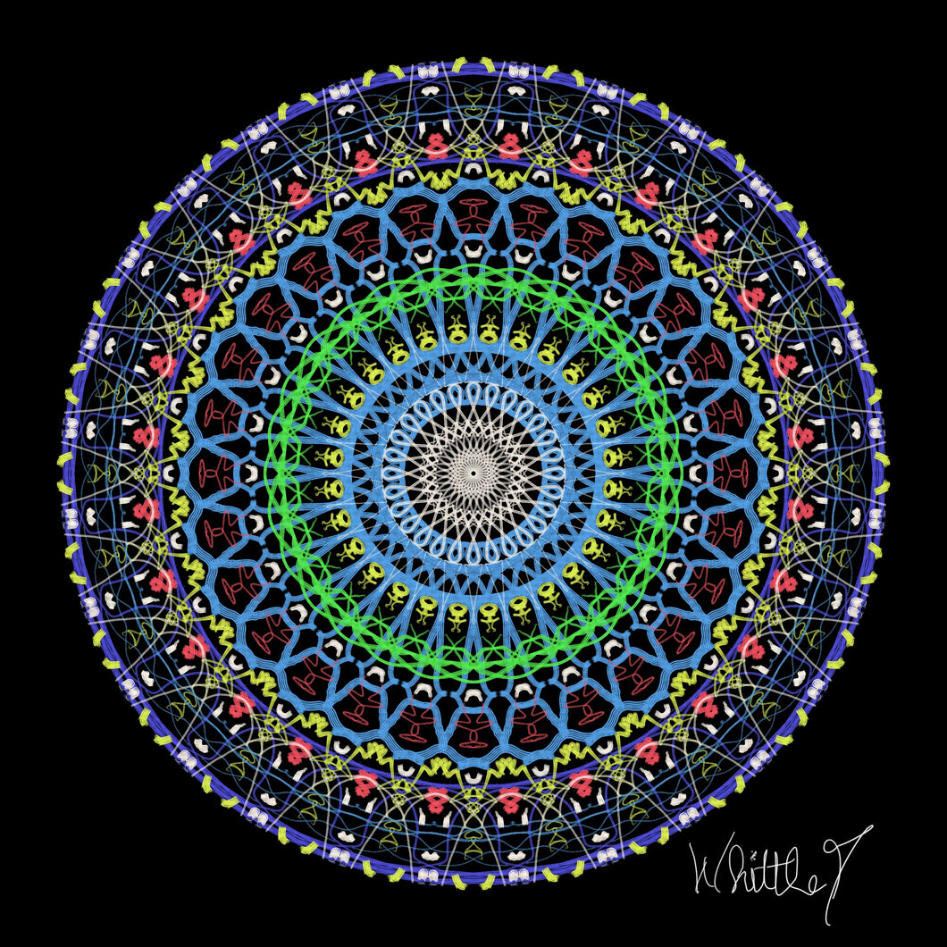 Blue Eye Mandala