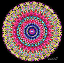 Load image into Gallery viewer, Woven Yarn Mandala
