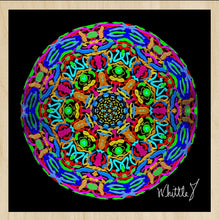 Load image into Gallery viewer, Heavy Metals Mandala 
